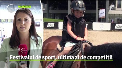 Ultima zi a festivalului sportiv de la Cluj. Ce noi provocări îi așteaptă pe participanți