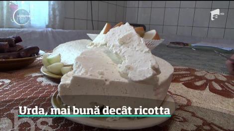 Urda, mai bună decât ricotta
