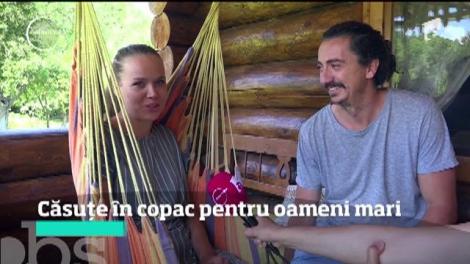 Căsuțele de vacanţă din copac, un trend şi în turismul de la noi