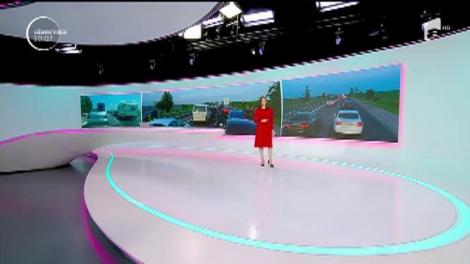 Cel mai aglomerat drum din România în aceste zile, Autostrada Soarelui, a cedat din nou