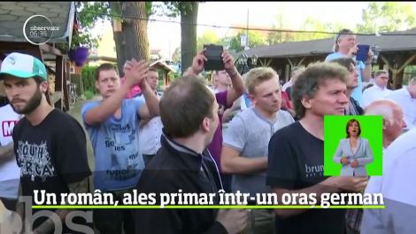 Un român a fost ales primar al unui oraş cu 56.000 de locuitori din estul Germaniei