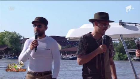 Neatza cu Răzvan și Dani s-a mutat în mijlocul Deltei Dunării! Matinalii au ajuns în platou cu barca cu motor. Cătălin Oprișan i-a așteptat cu o freză specială - Video