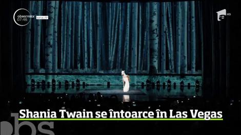 O celebră cântăreață revine pe scena din Las Vegas