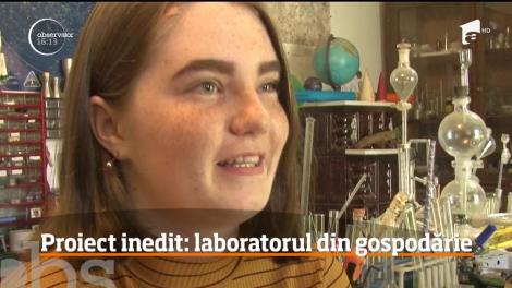 Un profesor din Deva a ridicat o aşa numită "Casă a Ştiinţelor" pentru elevii săi
