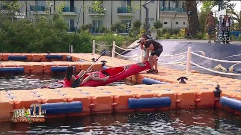 Neatza cu Răzvan și Dani. Concurs pe Dunăre! Ramona, Amalia și Diana s-au urcat în caiac și-au vâslit până la ultima suflare