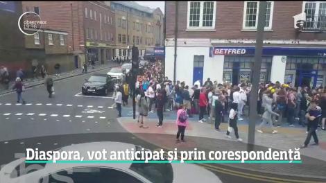 Românii din diaspora ar putea vota anticipat şi prin corespondenţă