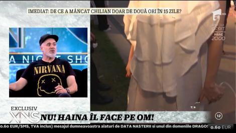 Andreea Bălan, transparentă la Poliția Modei! Adrian Oianu, designer: Este un fel de Arlechin