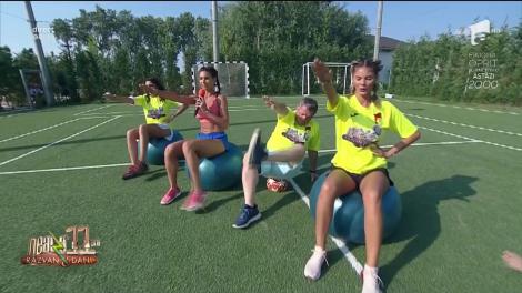 Fitness la Neatza cu Răzvan și Dani cu Diana Stejereanu! Exerciții sexy cu mingea fitball