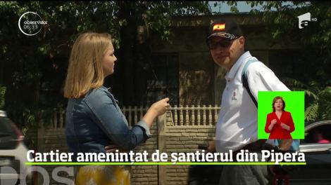 Şantierul deschis pentru lărgirea străzii care continuă Autostrada Urbană din nordul Capitalei ameninţă cu blocajul mai mulţi rezidenţi din cartierul Pipera