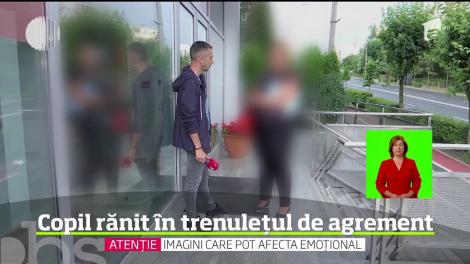 Un copil de şase ani şi-a rupt mâna într-un centru comercial din Cluj-Napoca! Unde l-au lăsat singur părinții lui