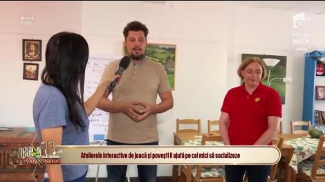 Activități de vacanță pentru cei mici. Atelierele interactive îi ajută să socializeze