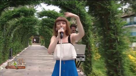 Neatza cu Răzvan și Dani. Alexandra Ungureanu cântă melodia Prin pădure