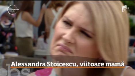 Alessandra Stoicescu, viitoare mămică! Ce nume îi va da bebelușului – Video
