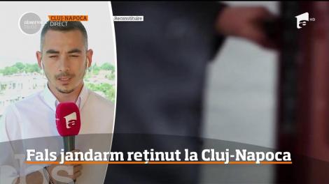 Un individ deghizat în hainde de jandarm a sustras mai multe bunuri dintr-o locuinţă