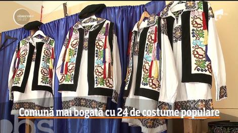 Comună mai bogată cu 24 de costume populare