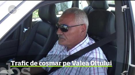 În lipsa unei autostrăzi care să lege Piteştiul de Sibiu, Valea Oltului devine o vale a plângerii pentru şoferi