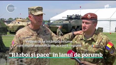 Militarii americani le cer scuze fermierilor români, după ce au năvălit cu tancurile şi blindate în lanurile de cereale şi le-au distrus culturile