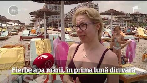 Fenomen neobișnuit pe litoral! Fierbe apa mării, în prima lună din vară: ”Chiar nu mă așteptam!”