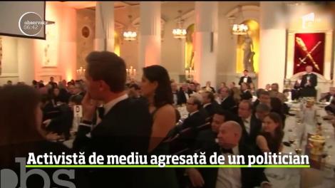 Un parlamentar britanic a fost suspendat din funcţie după ce a agresat o activistă Greenpeace