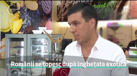 Românii se topesc după îngheţată, iar de asta profită din plin tot mai mulţi producători străini care îşi deschid afaceri aici