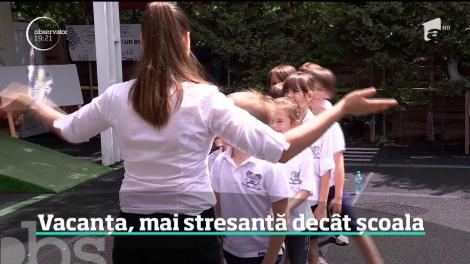 Copiii sunt mai stresaţi în vacanţă decât în timpul şcolii! Psihologii avertizează că libertatea ce vine odată cu vacanţa de vară poate fi un motiv de anxietate