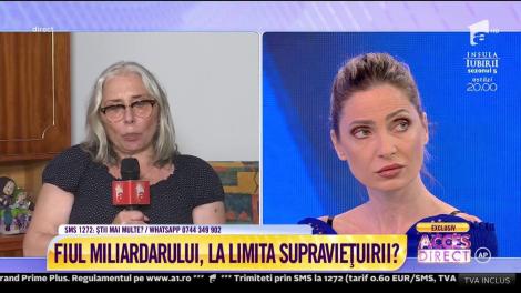 Acces Direct. Celebrul miliardar lasă copilul fără bani de medicamente? Bunica băiatului nu mai are lacrimi de când fiica ei a ajuns la cuţite cu fostul său logodnic