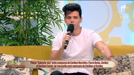 Emilian Nechifor își cântă povestea de iubire la Neatza cu Răzvan și Dani! Ascultă și tu piesa "Iubește-mă"!