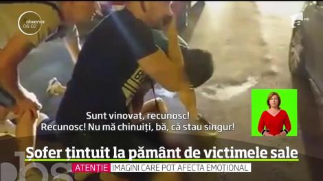 Şcene şocante s-au petrecut pe o stradă din Galaţi. Mai mulţi oameni, victime ale unui accident de circulaţie, şi-au făcut singuri dreptate