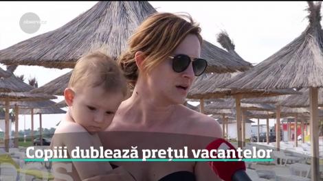 Copiii dublează prețul vacanțelor de pe litoralul românesc