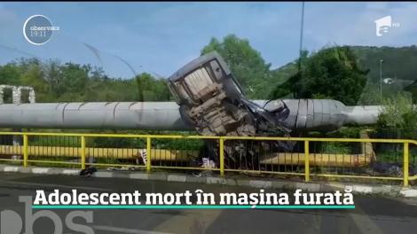 Trei prieteni, adolescenţi de 16 ani din Râmnicu Vâlcea, au provocat un accident teribil