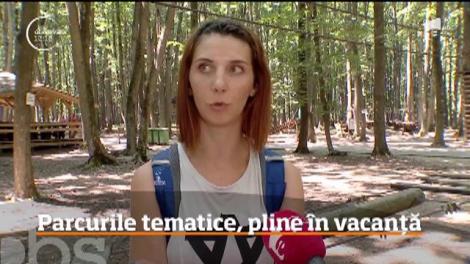Traseele în natură, preferate în vacanțe. Parcurile tematice sunt cele mai căutate