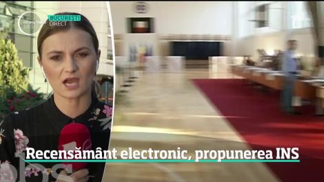 Recensământ electronic, propunerea Institutului Naţional de Statistică