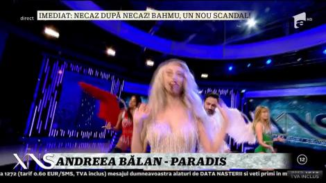 Andreea Bălan cântă la Xtra Night Show melodia Paradis
