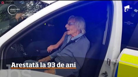 O bunică, în vârstă de 93 de ani a fost arestată în Marea Britanie