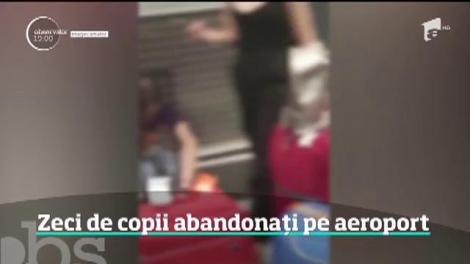 Video. Înghesuiți în adăposturile de urgență ale aeroporturilor din Tokyo, Doha și Milano, elevii olimpici cer ajutor: „Domnul coordonator a plecat fără să spună nimic”