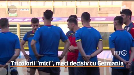 Naţionala de tineret are, din nou, mari emoţii! Tricolorii vor înfrunta echipa Germaniei
