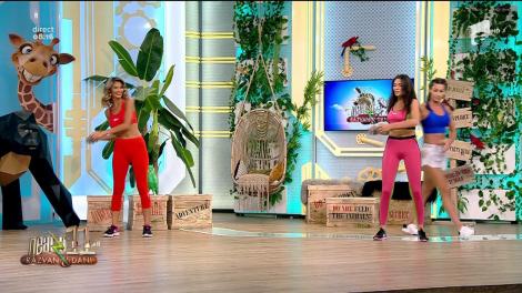 Vrei să începi să faci sport? Ia-ți o ganteră de două kilograme și urmează instrucțiunile: Fitness cu Diana Stejereanu