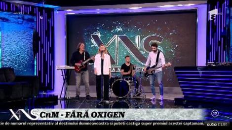 Trupa CnM cântă la Xtra Night Show melodia Fără Oxigen