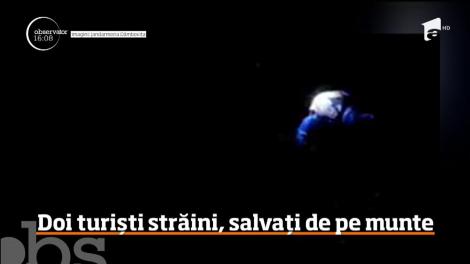Doi turişti lituanieni au fost salvaţi de jandarmi după ce s-au rătăcit în Canionul Horoabei din Munții Bucegi