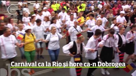 Dunărea, sărbătorită pe ritmuri ca în Brazilia, dar şi în paşi de dans, ca-n Dobrogea