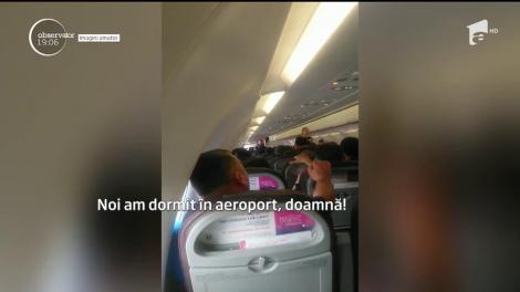 Zeci de români, blocați pe aeroportul din Liverpool mai bine de 22 de ore: „Am dormit pe jos, e o bătaie de joc!”