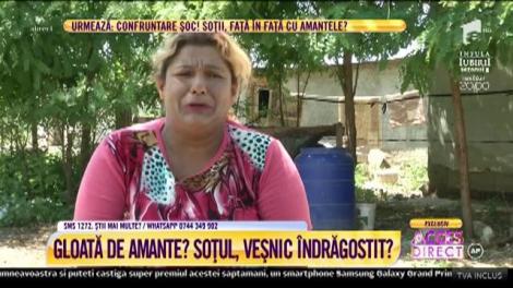 Are sufletul sfâşiat, iar lacrimile îi curg şiroaie pe obraji. Lenuţa simte că a devenit bătaia de joc a soţului ei! Motivul? Stelică şi-ar fi făcut nu o amantă, ci două!