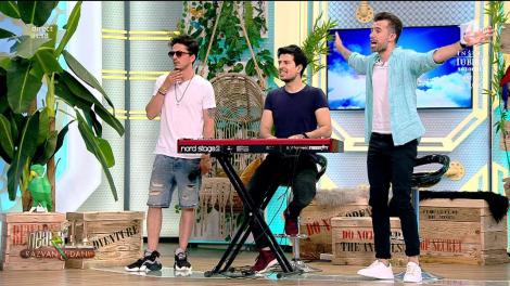 Neatza cu Răzvan și Dani. Cât de bine cântă Ramona Olaru! Florin Ristei recunoaște piesă după piesă: Uită-te la mine când cânți!