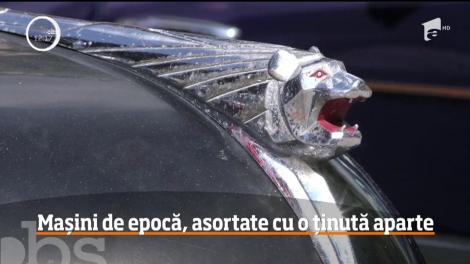 Expoziția mașinilor de epocă, la Sinaia