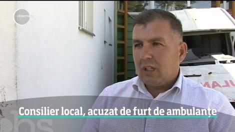 Un consilier local din Gorj a furat bucată cu bucată două ambulanţe