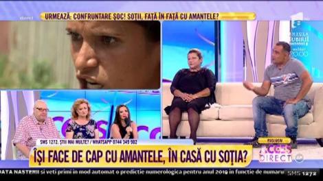 Nevasta și-a prins soțul în fapt cu amantele! Stelică: Nu e genul meu!