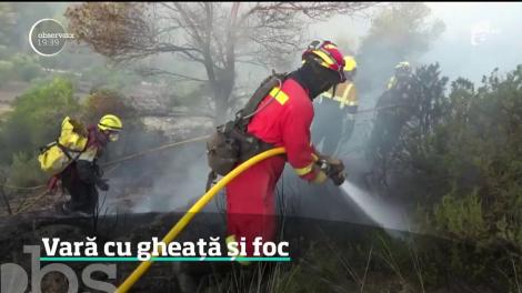 Imagini apocaliptice în Mexic. Un strat de gheaţă de un metru şi jumătate s-a depus pe străzi, după o furtună violentă de vară