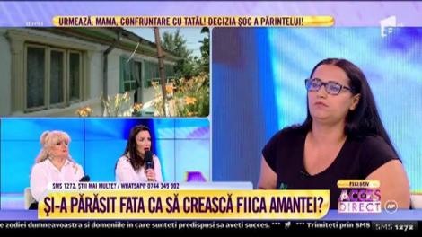 Şi-a părăsit fiica pentru amantă?! Şi-a lăsat propriul copil ca să crească copilul noii sale femei?! Mama Ionela nu mai ştie cum să-i aline durerea fiicei