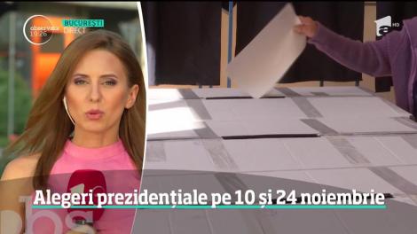 A fost stabilită data alegerilor prezidenţiale. În noiembrie vom afla cine este noul şef de stat