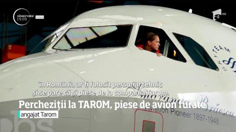 O anchetă penală scoate la iveală jaful de la TAROM. Piese de avion au dispărut, iar mascaţii au ajuns pe aeroportul Otopeni